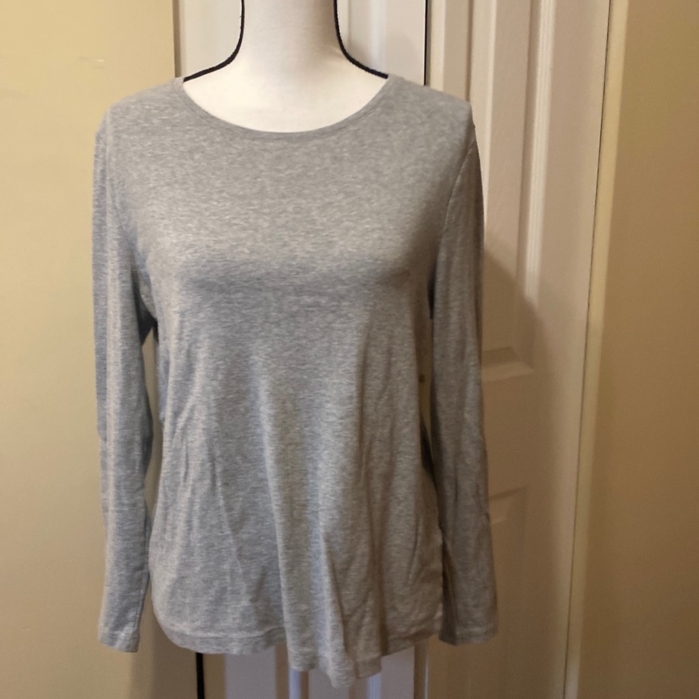 Talbots long sleeve tee 100% cotton very comfy size extra large